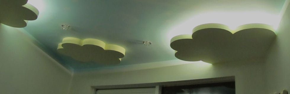закарнизная подсветка потолка